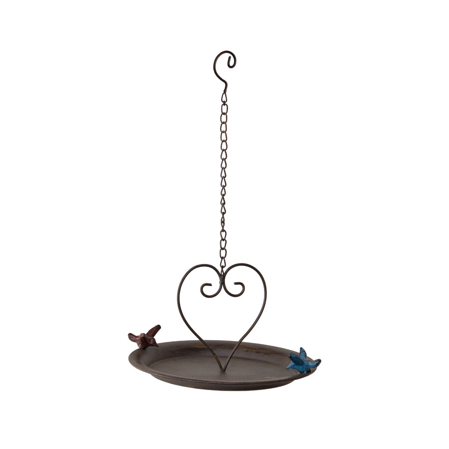 Hanging Birdfeeder - Heart & Birds