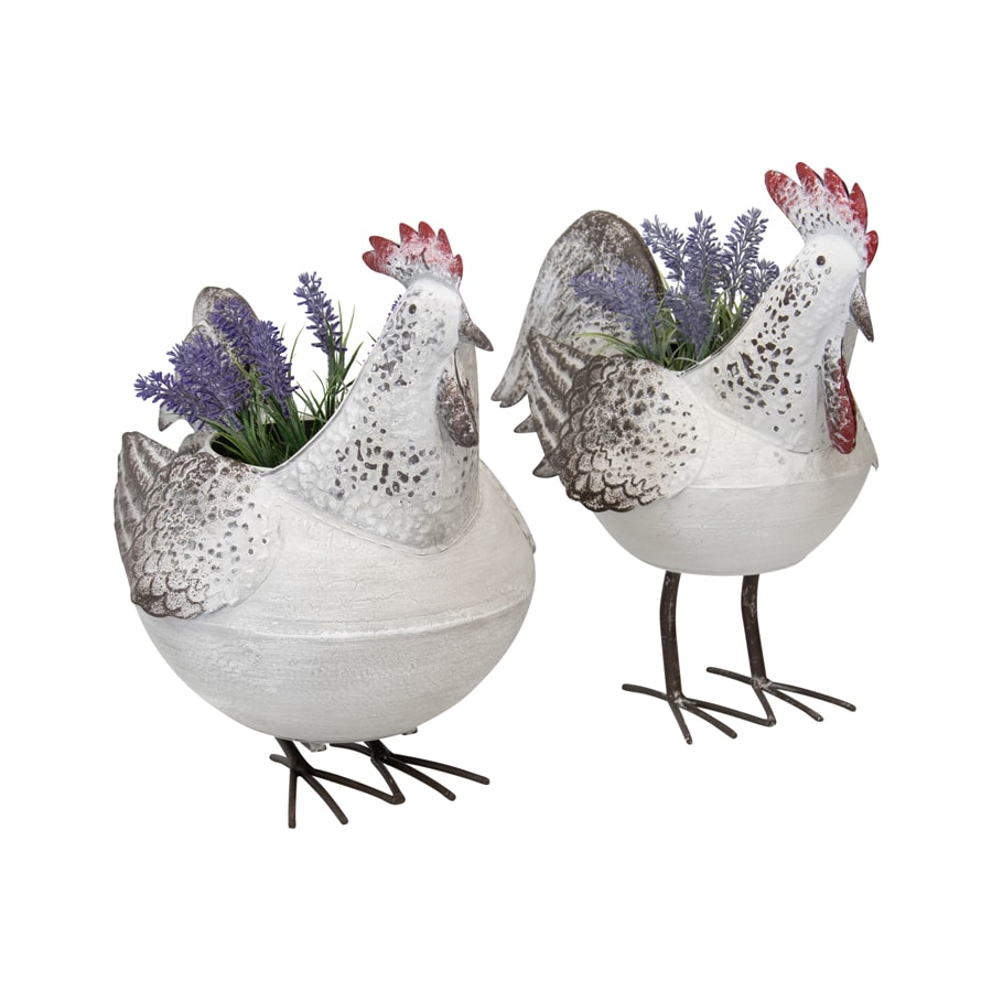Mr & Mrs Chook Planters