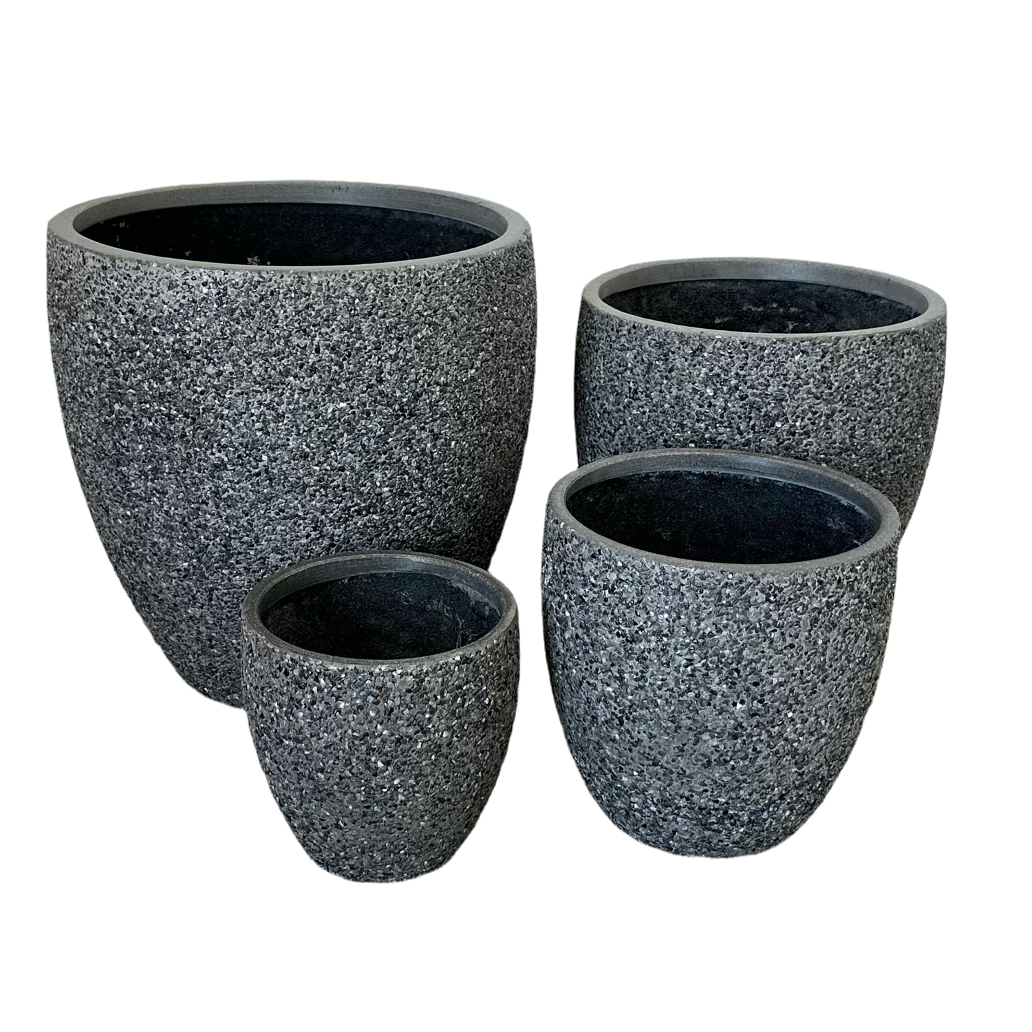 Mon Egg Dark Grey Pebble