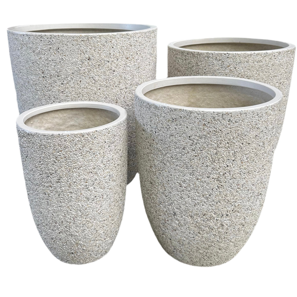 U Pot White Pebble