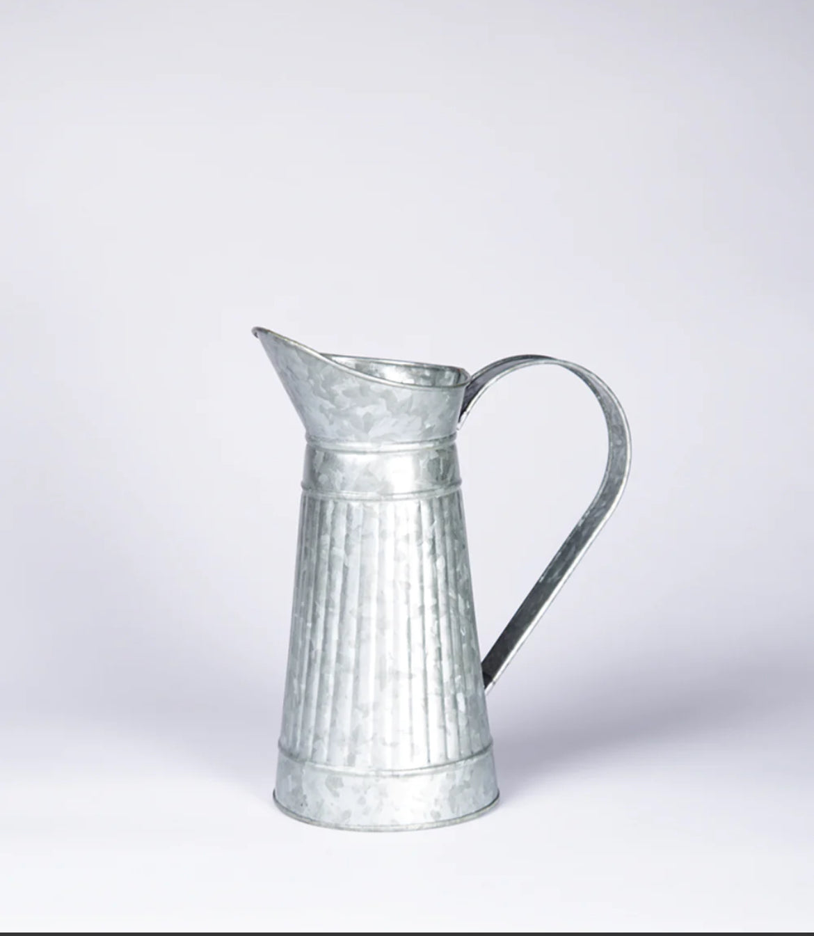 Garden Jug Galvanised