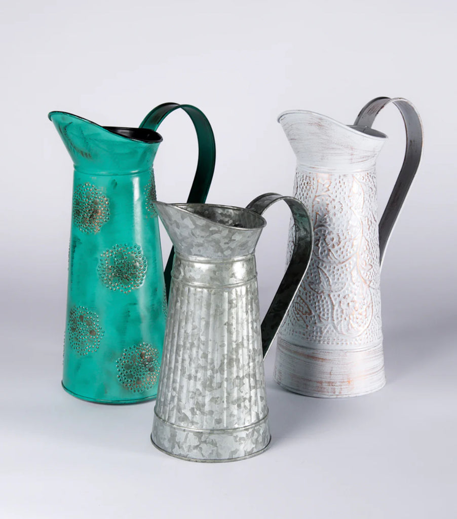 Garden Jug Galvanised