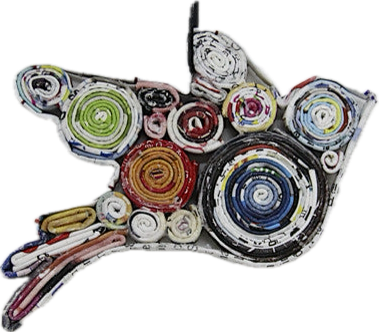 Christmas Decoration Paper Hanging Bird