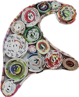Christmas Decoration Paper Hanging Christmas Hat