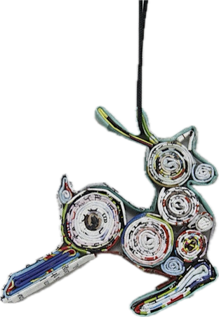 Christmas Decoration Paper Hanging Reindeer