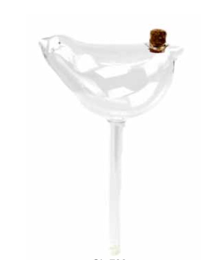 Glass Bird - Self Watering Stake