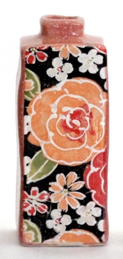 Pink Hana Bana Rectangle Bud Vase