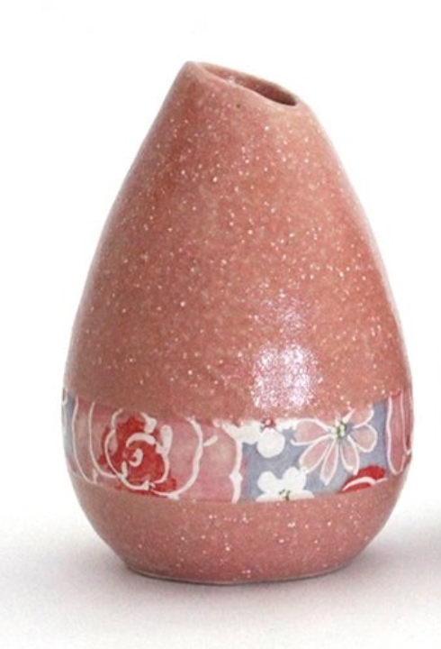 Pink Hana Bana Tear Drop Bud Vase