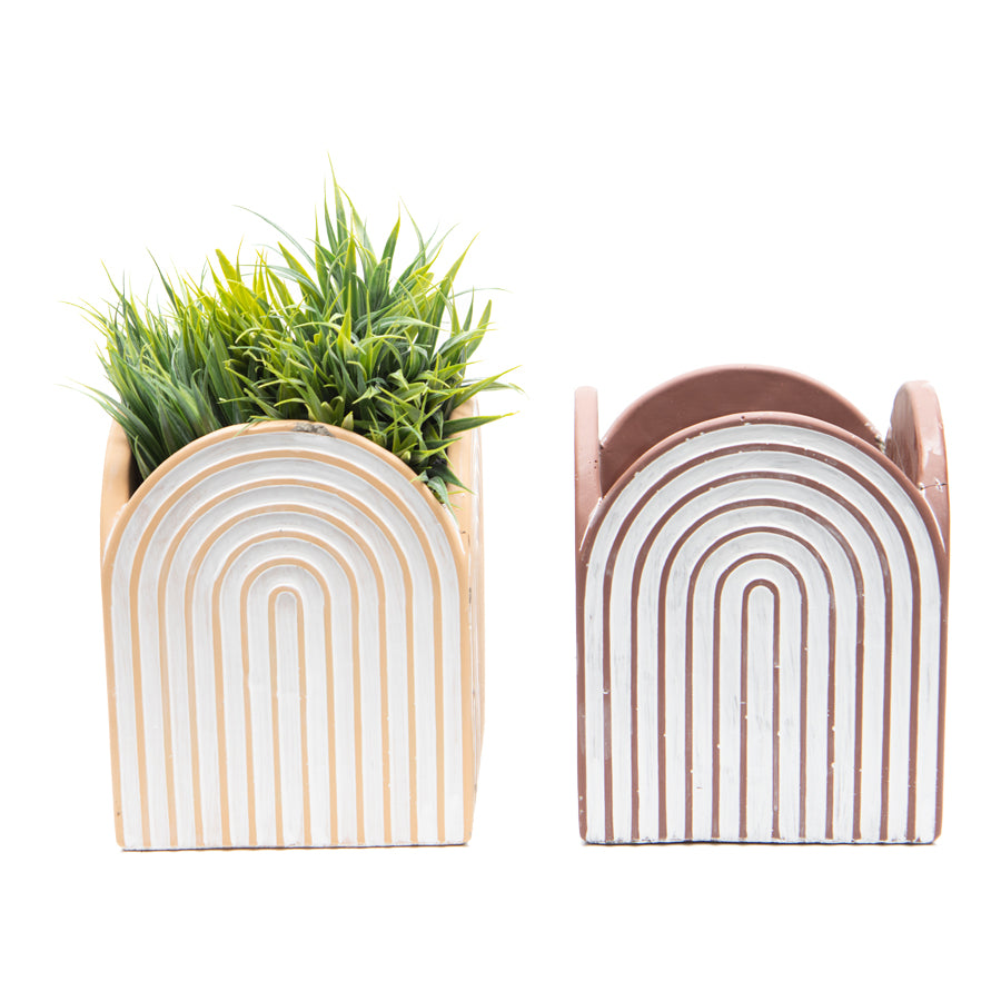 Arch Square Pot Planters