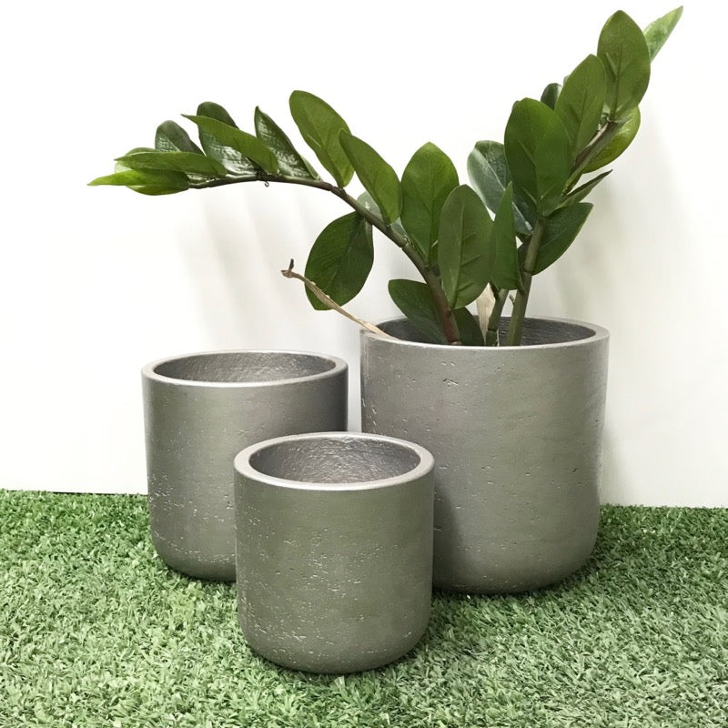 Petite Metallic Silver Set of 3 Sale
