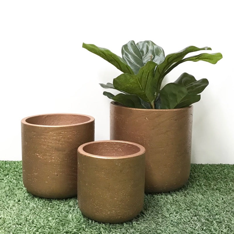 Petite Metallic Bronze Set of 3 Sale