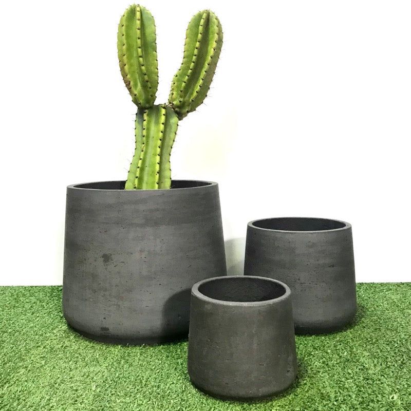 Squash Pot Black Wash