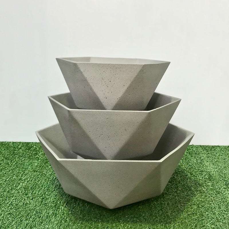 Hexangonal Pot