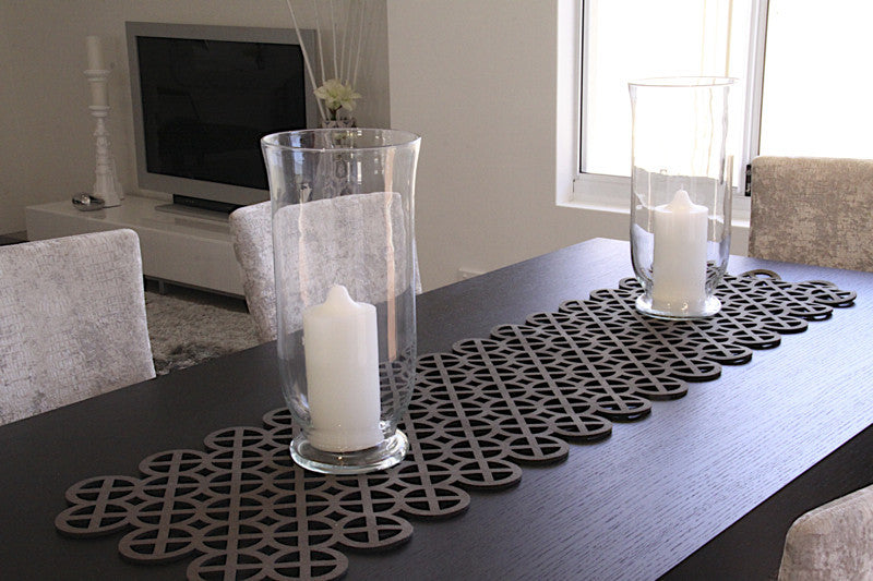 Glass Hurricane Candle Holder