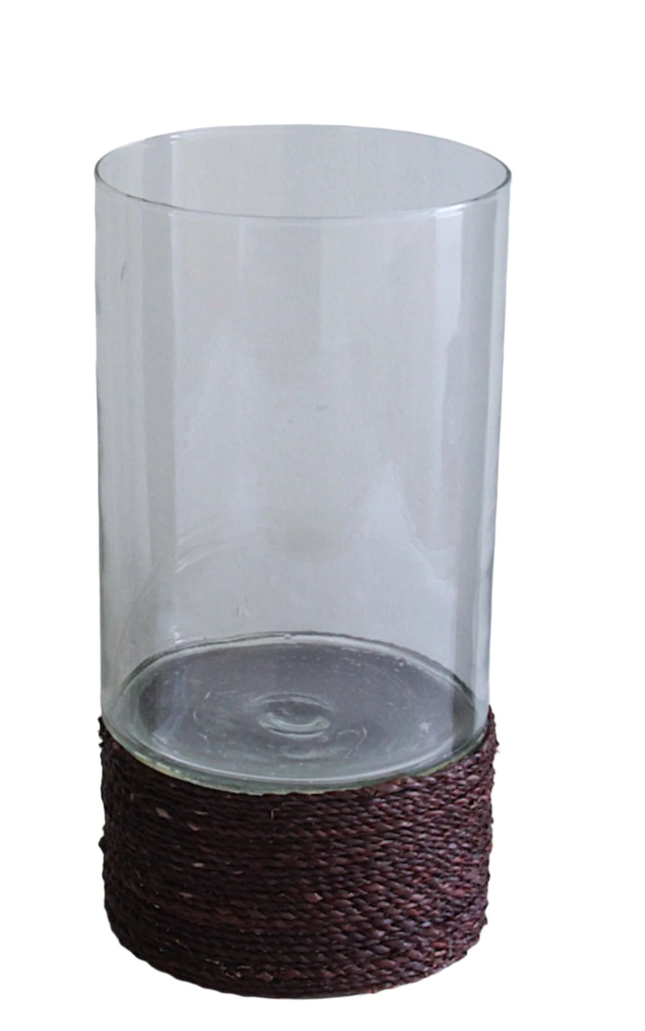Glass Hurricane Candle Holder