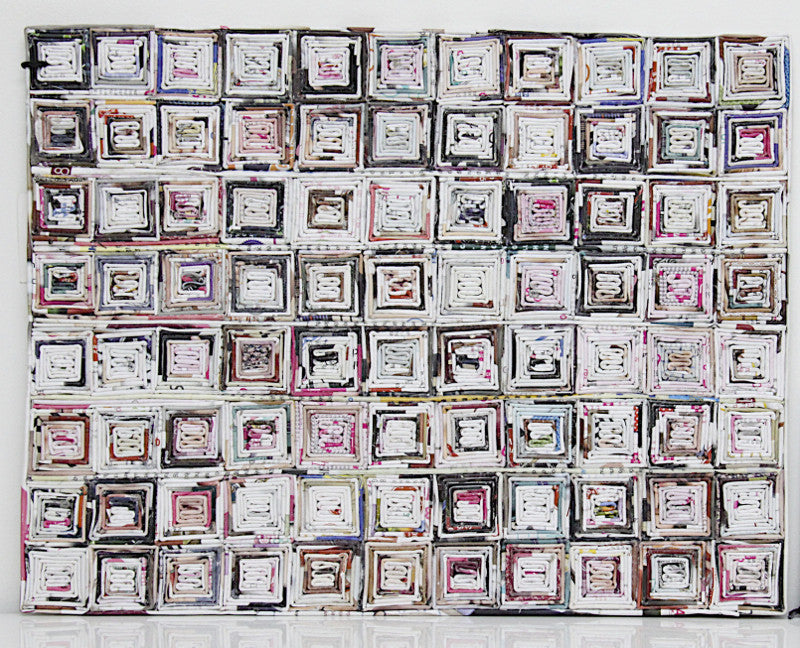 Place Mat Many Squares set of 4