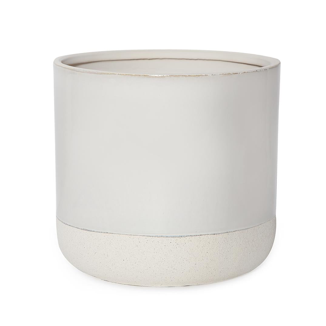 Jia Cover Pot White