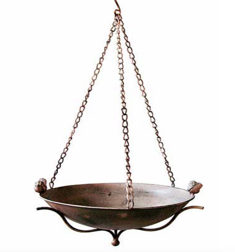 Hanging Metal Bird Bath