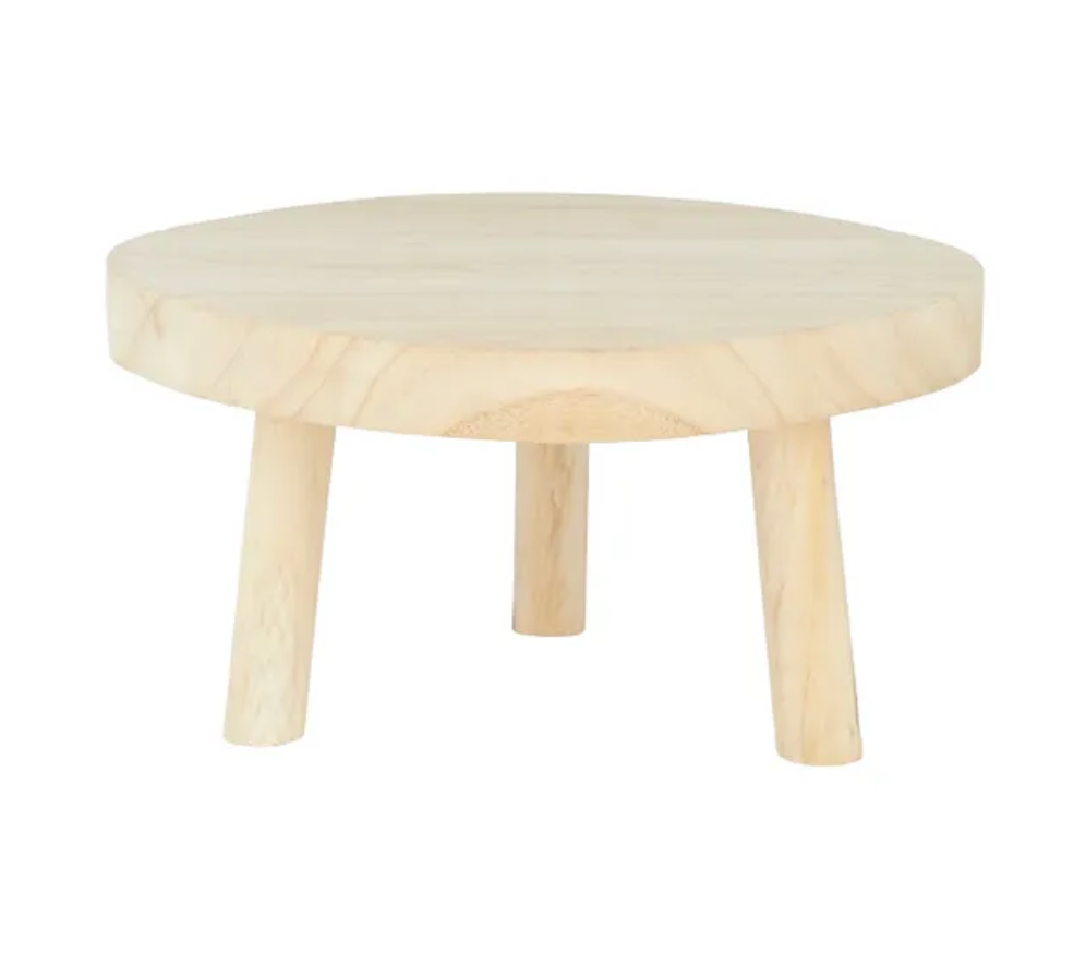 Wray Wood Footed Plant Stand