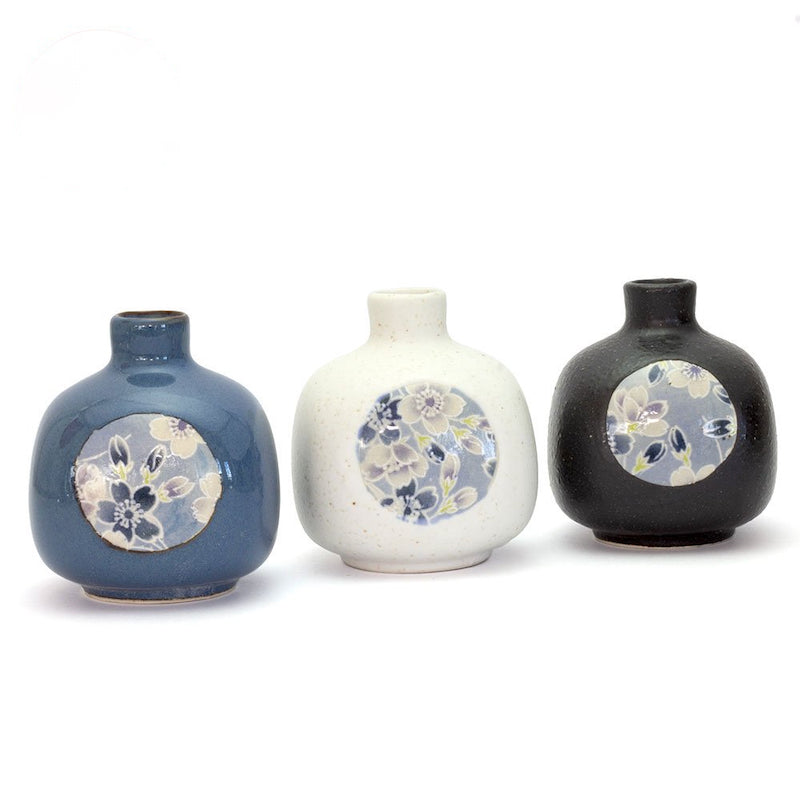 Sakura Zome Square Vase