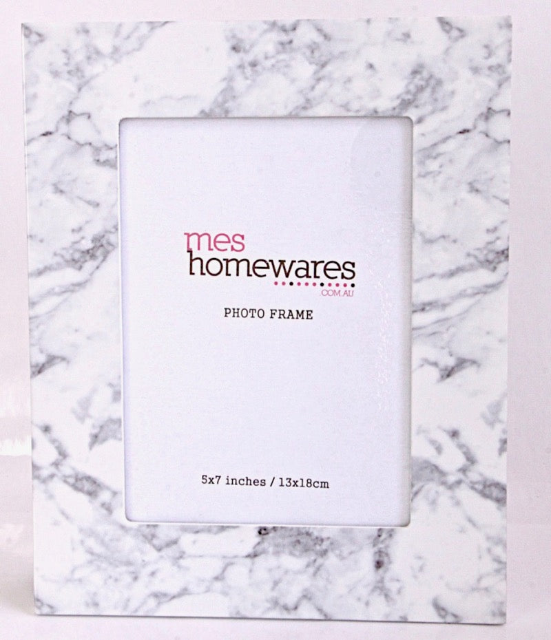 Photo Frame Marble Print
