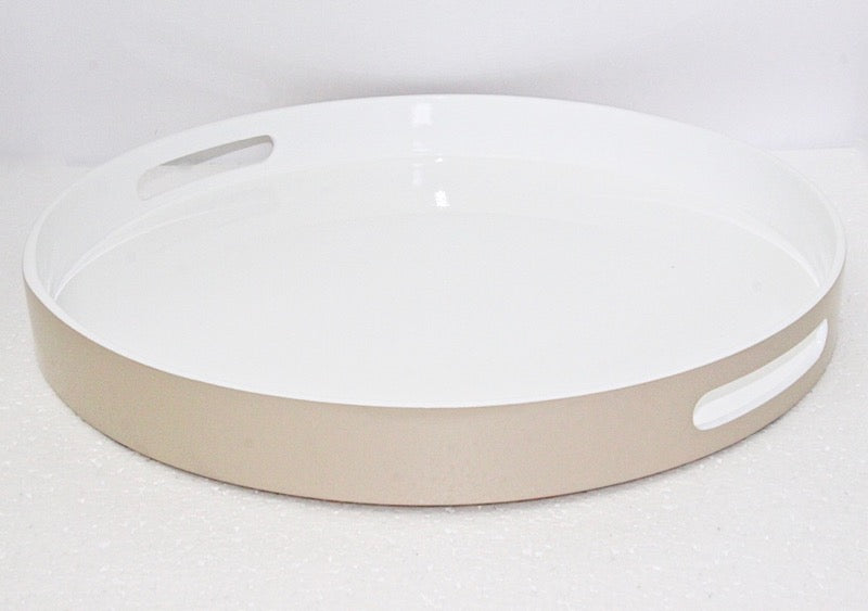 Tray Round Bamboo
