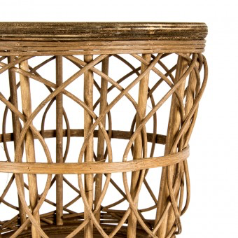Nested Plaited 3 Leg Pot Planters