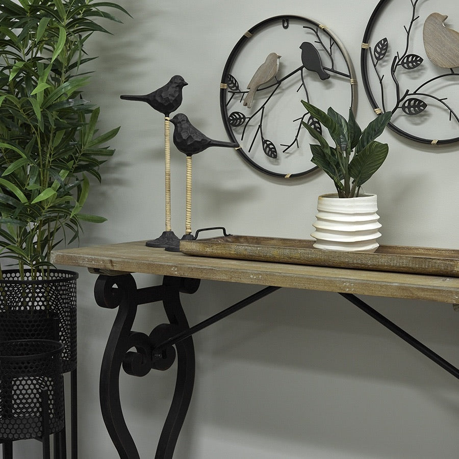 Nested Black Beehive Planter