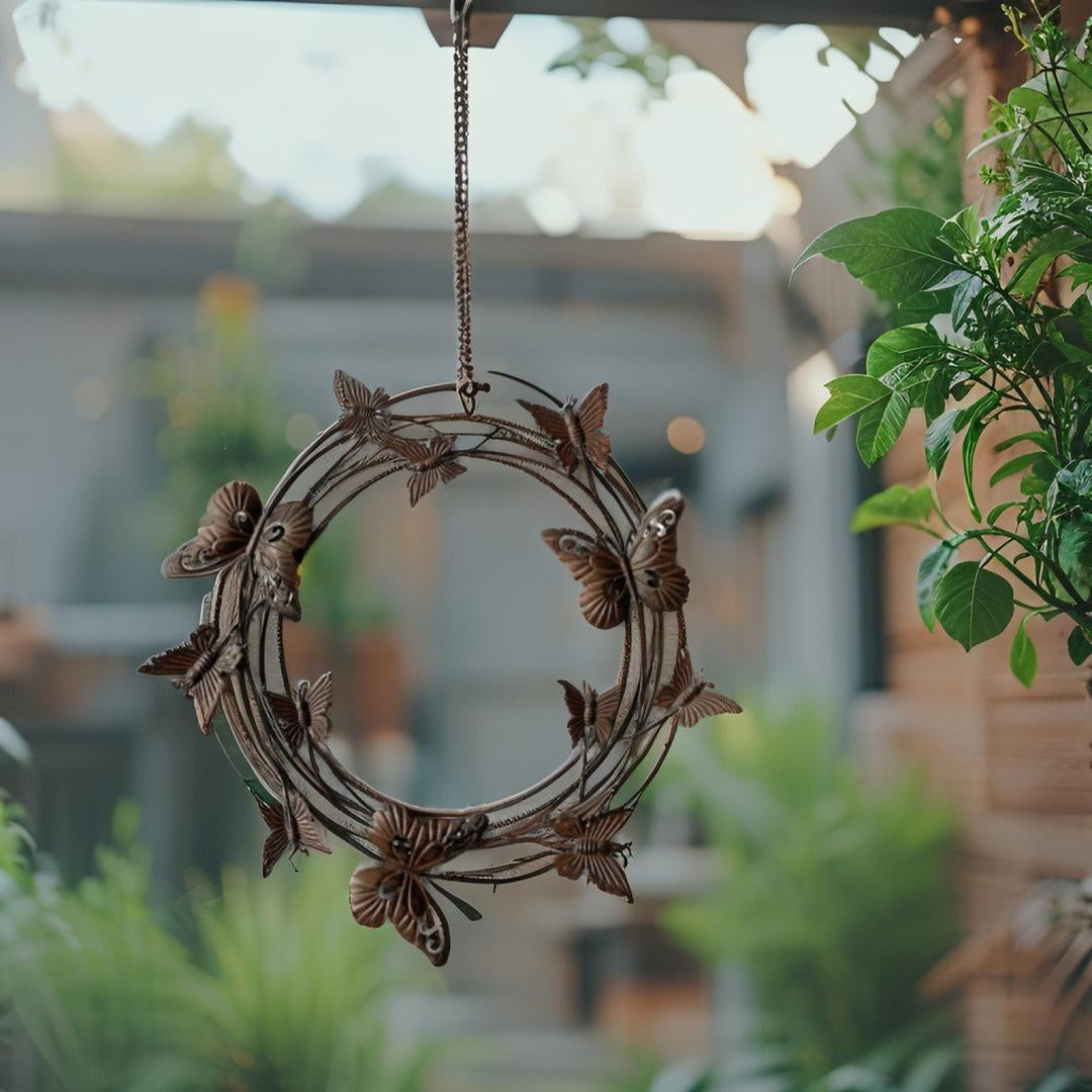 Hanging Circle of Butterflies