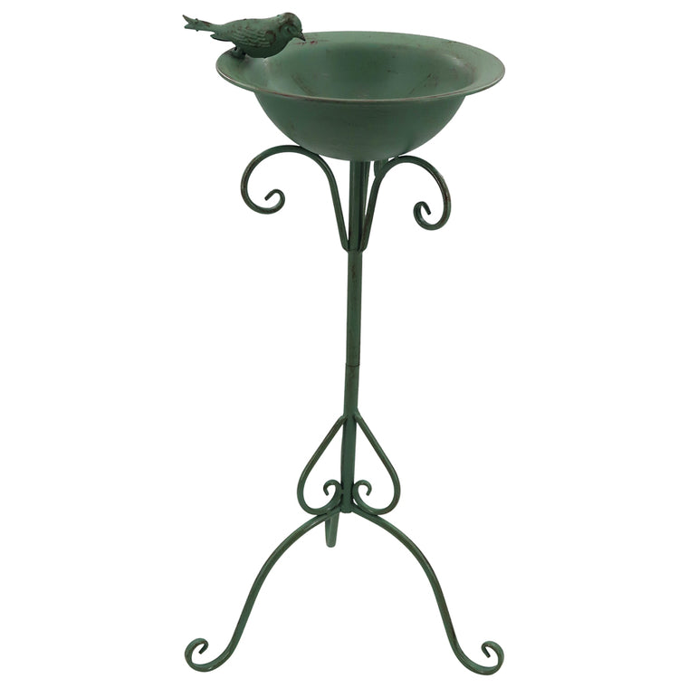 Green Countryside Birdbath