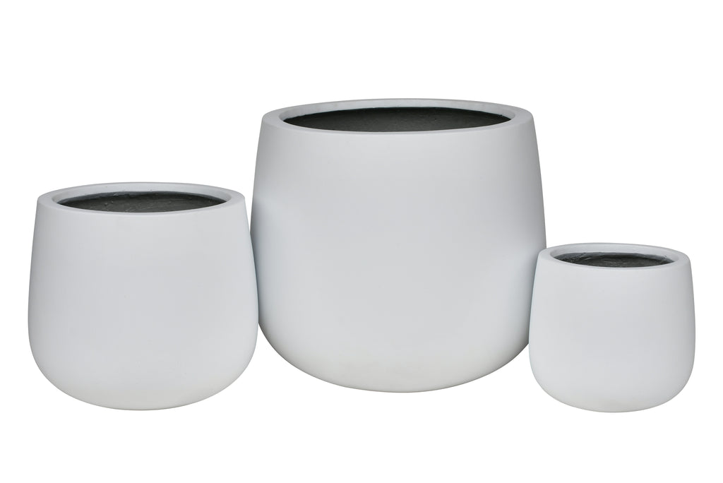 Tapered Egg - Matte White