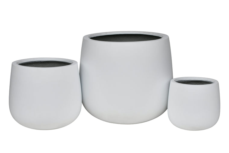 Tapered Egg - Matte White
