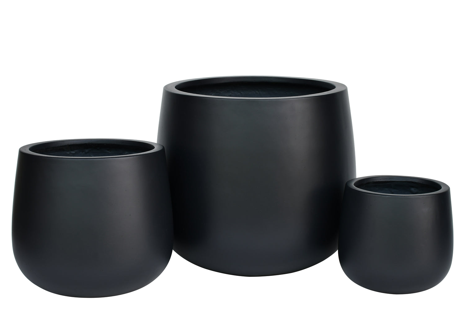 Tapered Egg - Matte Black