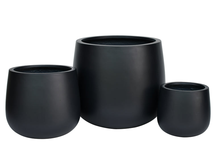 Tapered Egg - Matte Black