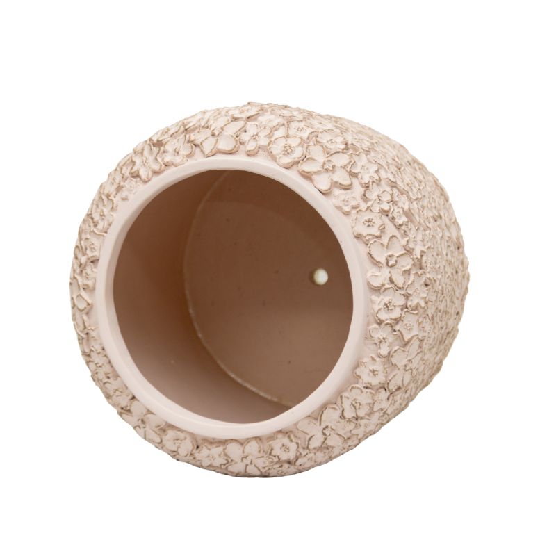 Flower Embossed Planter