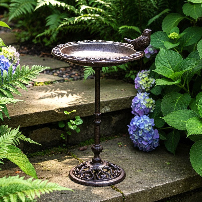 Bird Bath Scroll Base