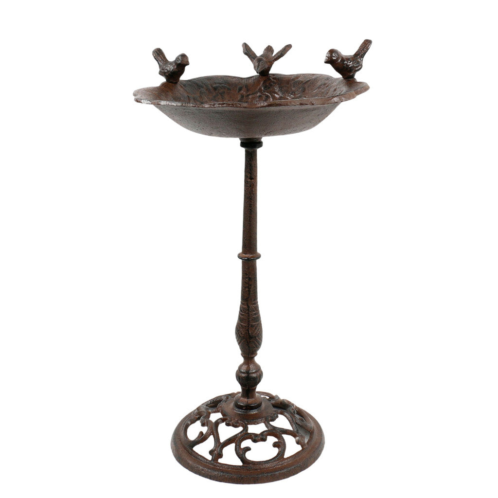 Bird Bath Three Birds