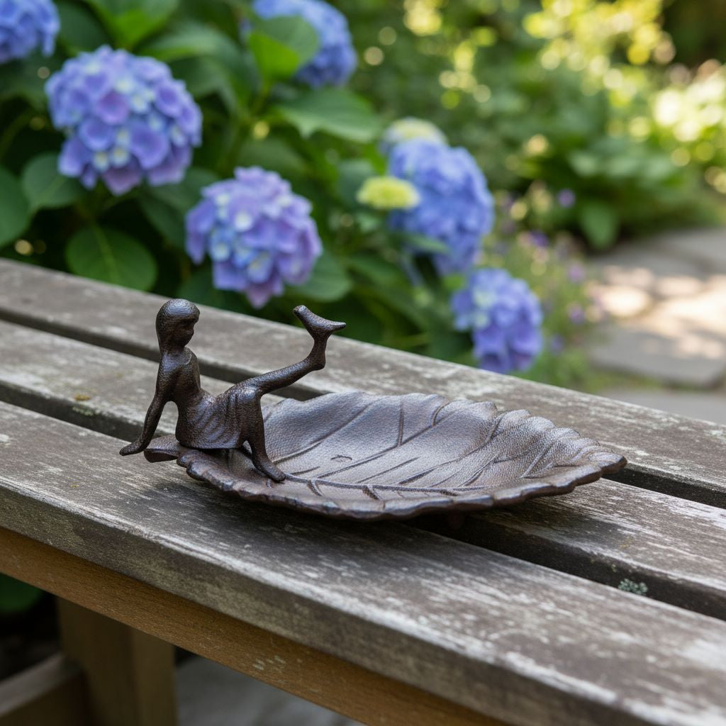 Bird Feeder Fairy Leaf Plate