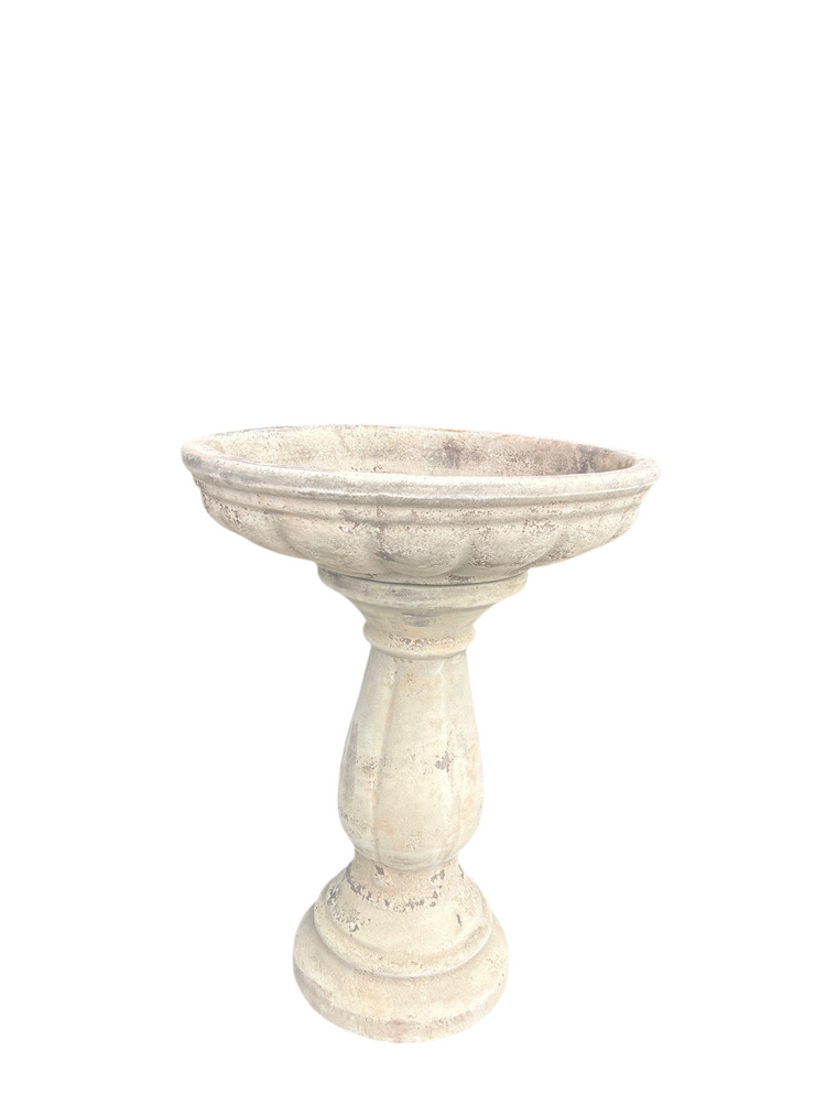 Bird Bath Antique Terracotta