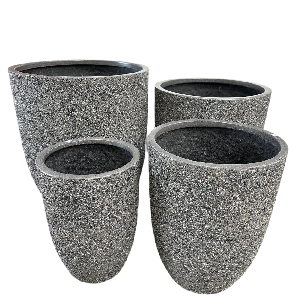 Chambers U Pot Dark Grey Pebble