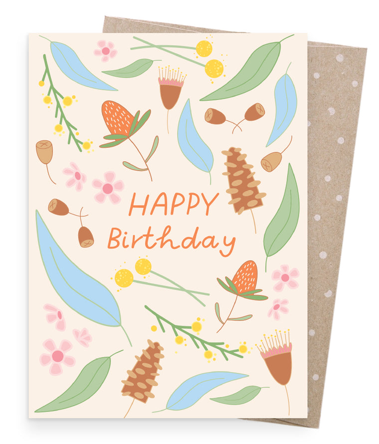 Earth Greetings: Greeting Card - Birthday Forage