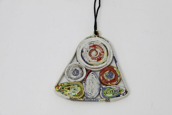 Christmas Decoration Paper Bell Multicolor