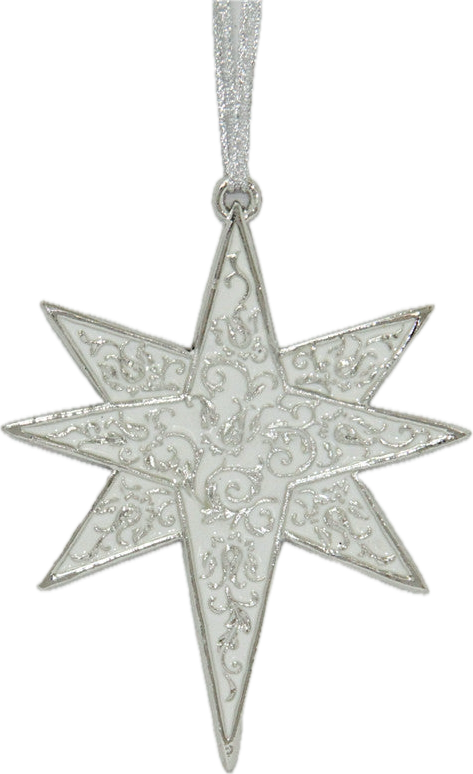 Christmas Decoration Star White