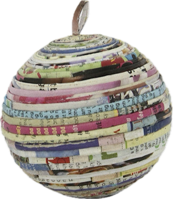 Decoration Paper Hanging Ball Multicolor