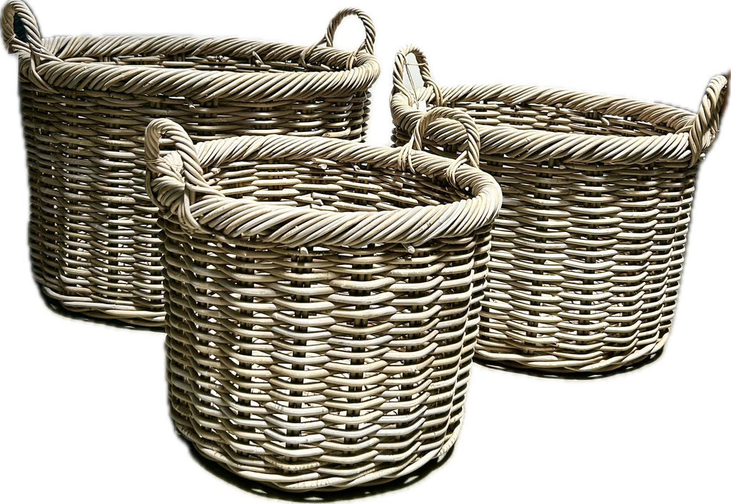Short Log basket
