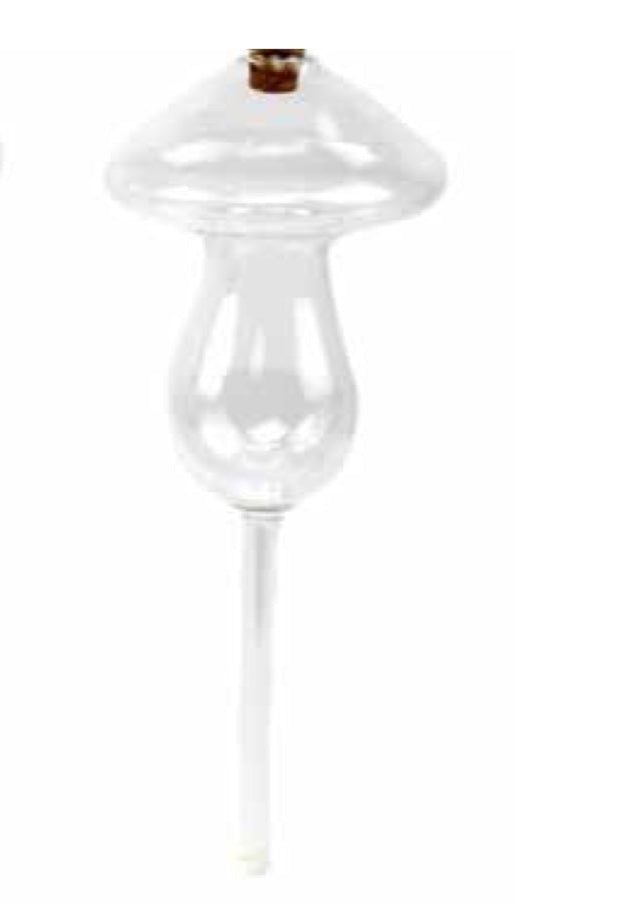 Glass Mushroom - Self Watering Stake