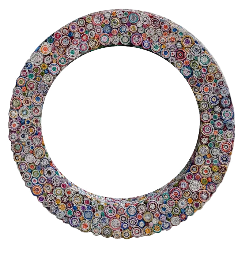 Mirror Paper Multicolor Rounds