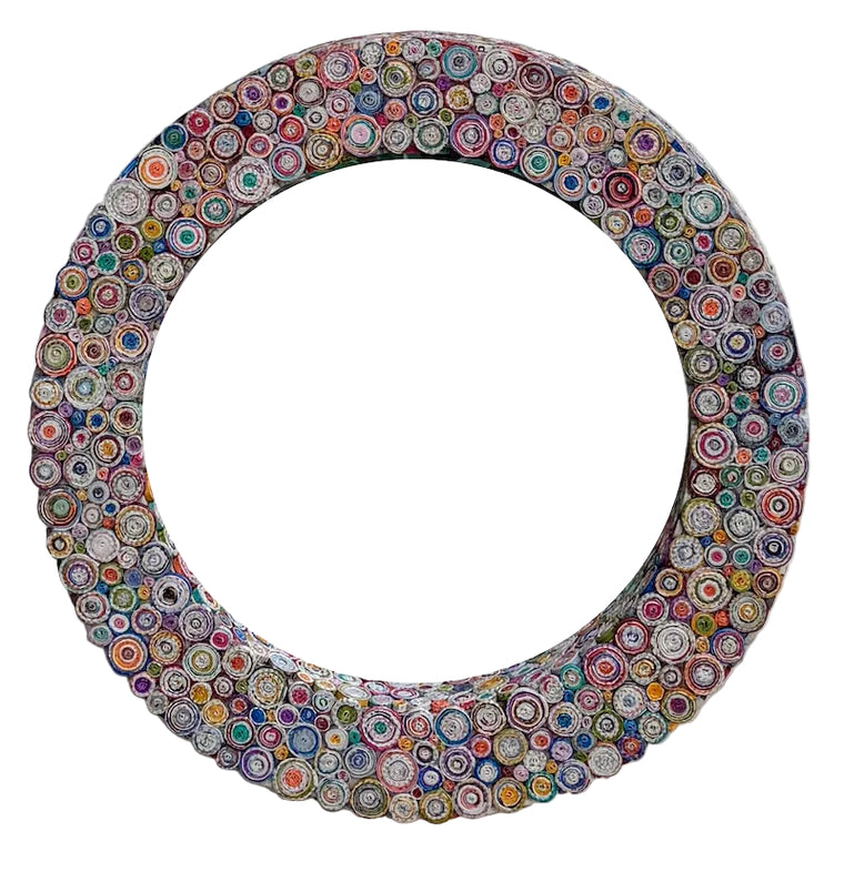 Mirror Paper Multicolor Rounds