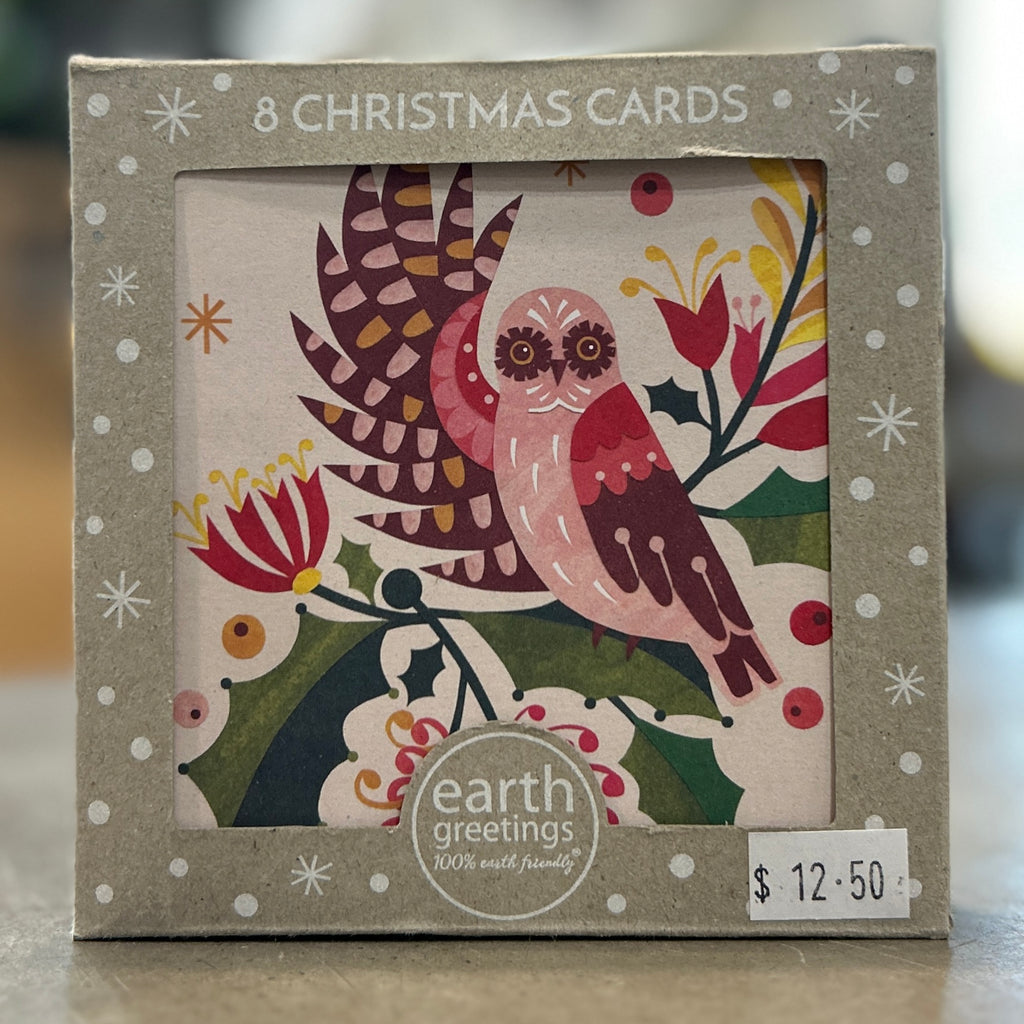 Earth Greetings Pack of 8 Christmas Cards
