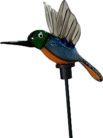 Glass Hummingbird Stakes